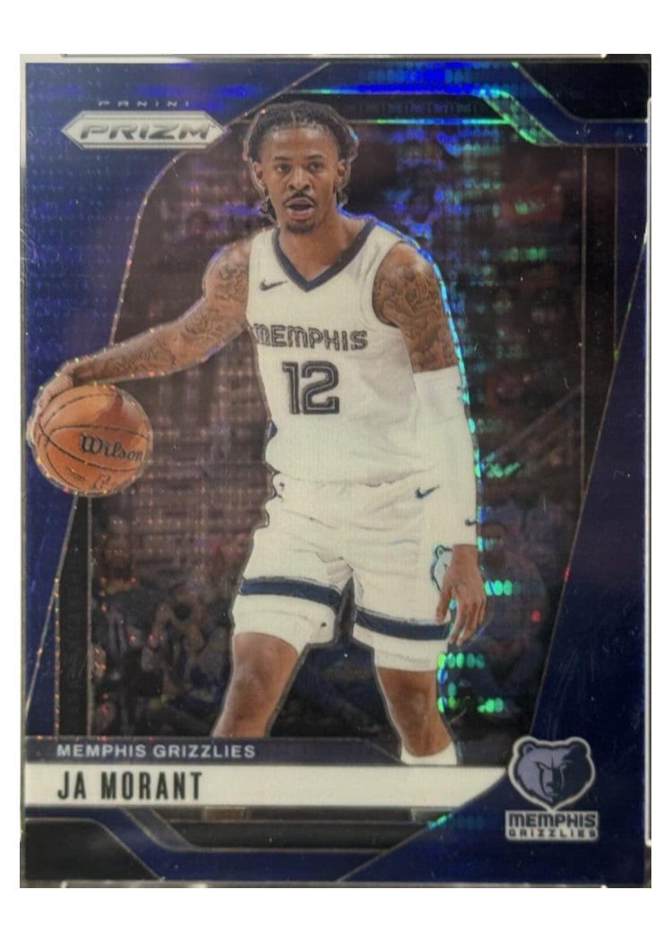 2024-25 Panini Prizm Base Set Ja Morant #64 card