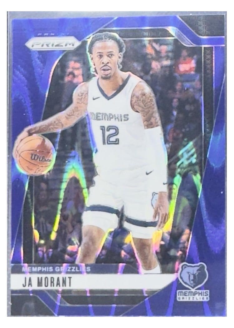2024-25 Panini Prizm Base Set Ja Morant #64 card