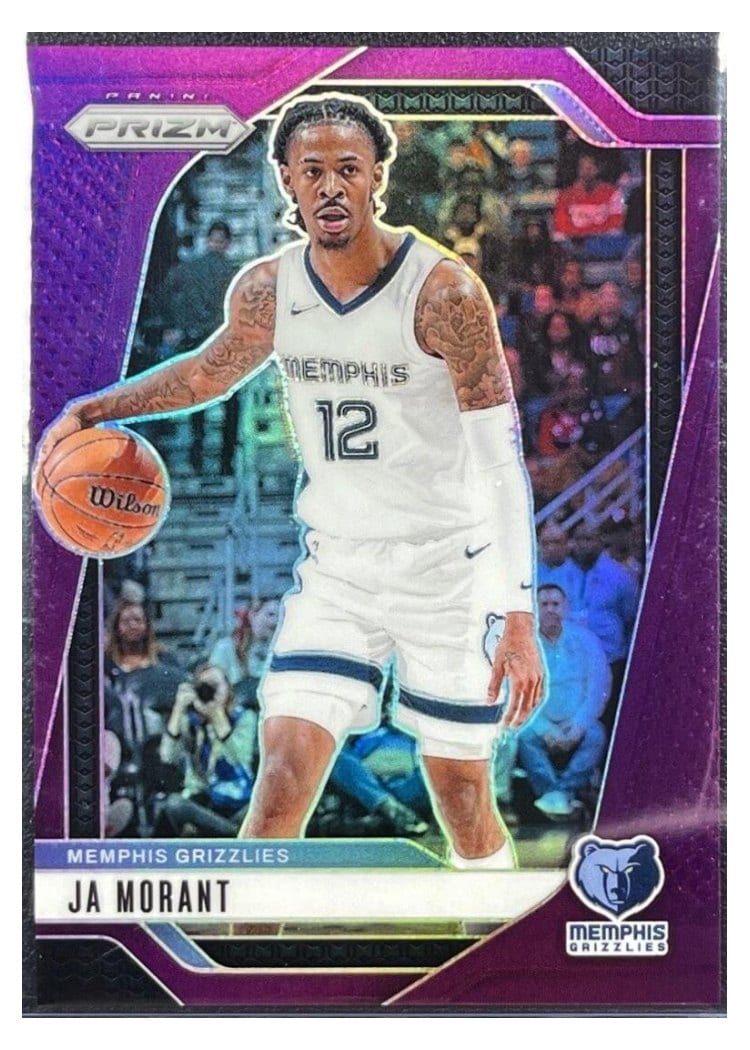 2024-25 Panini Prizm Base Set Ja Morant #64 card