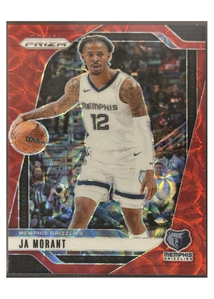2024-25 Panini Prizm Base Set Ja Morant #64 card