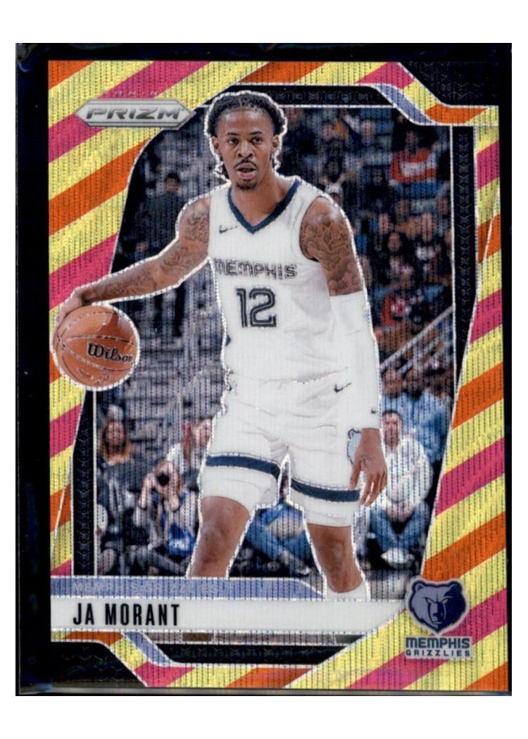 2024-25 Panini Prizm Base Set Ja Morant #64 card