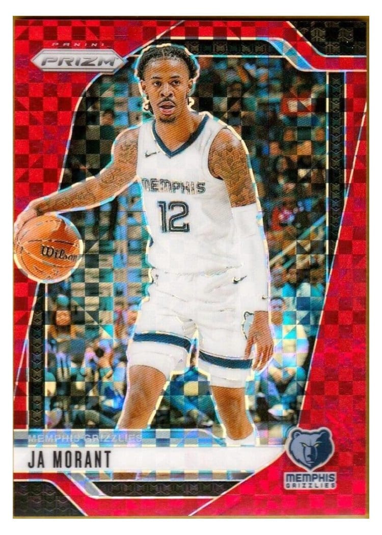2024-25 Panini Prizm Base Set Ja Morant #64 card