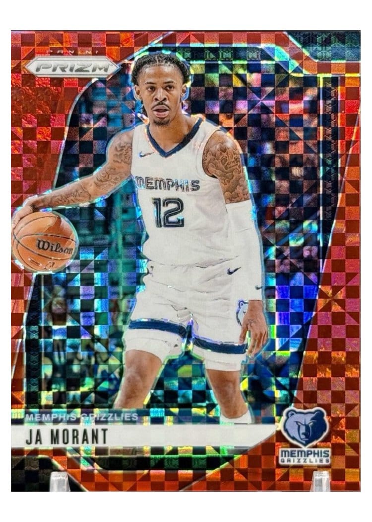2024-25 Panini Prizm Base Set Ja Morant #64 card