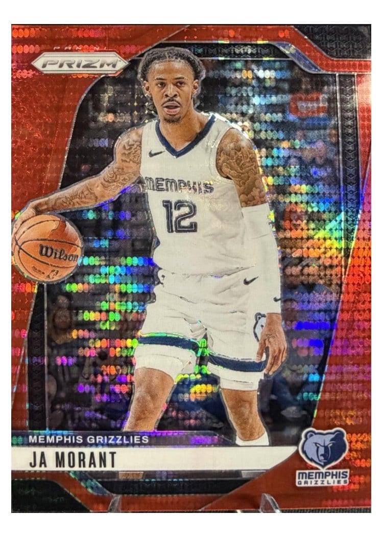 2024-25 Panini Prizm Base Set Ja Morant #64 card