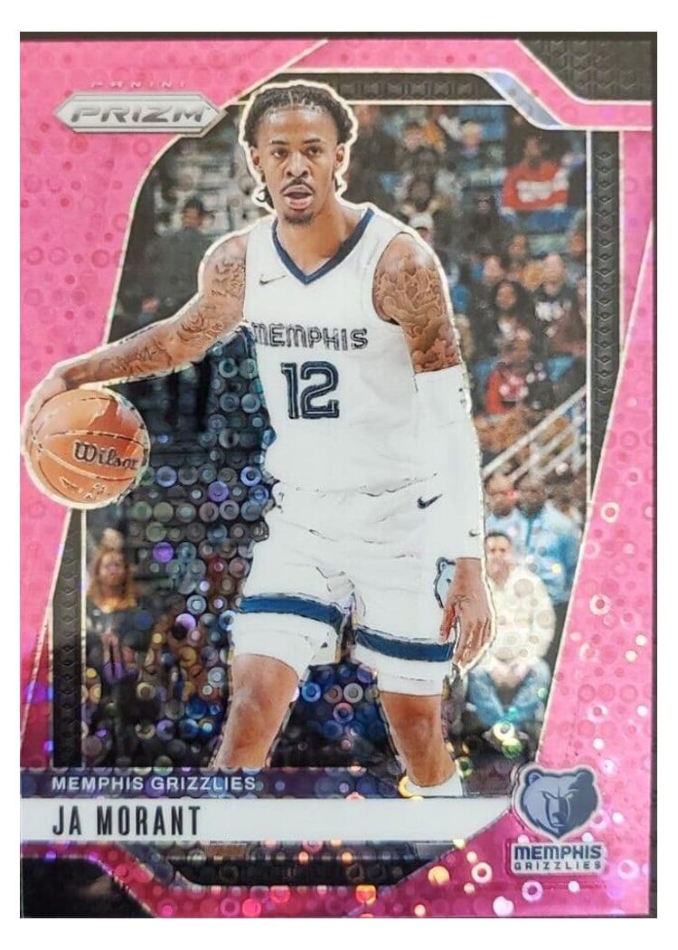 2024-25 Panini Prizm Base Set Ja Morant #64 card