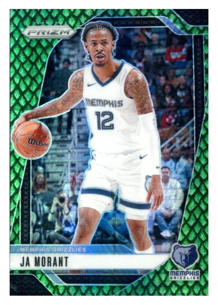 2024-25 Panini Prizm Base Set Ja Morant #64 card