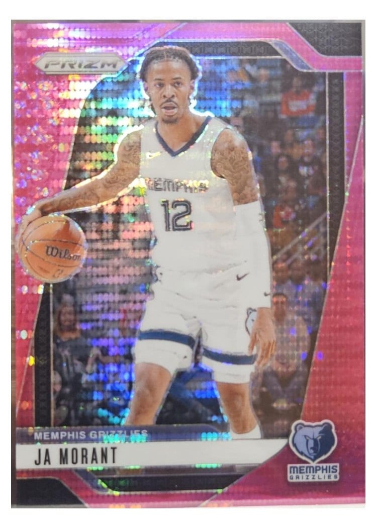 2024-25 Panini Prizm Base Set Ja Morant #64 card