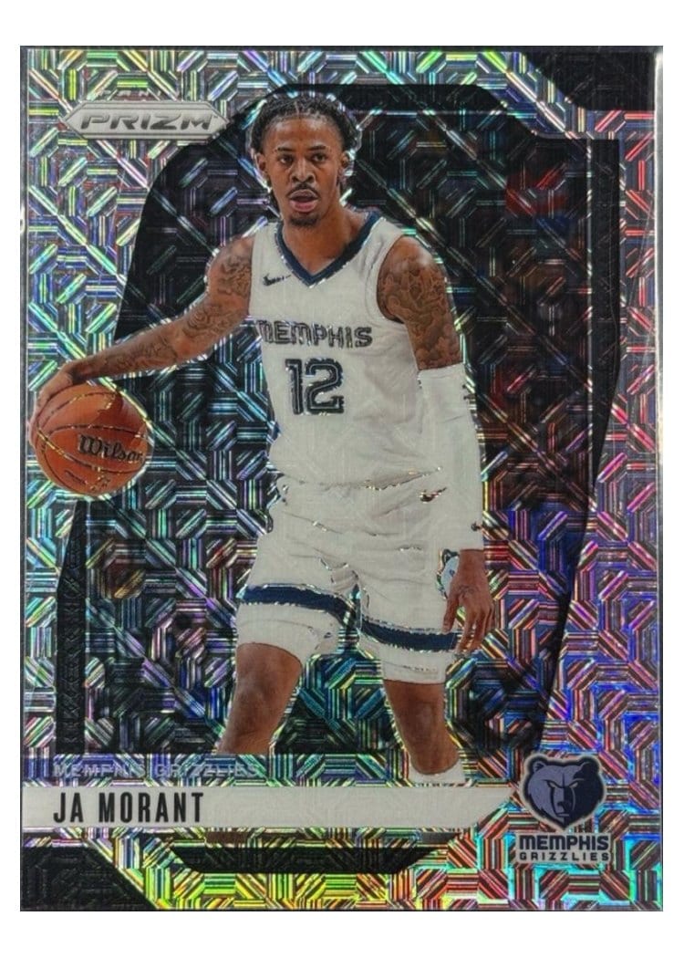 2024-25 Panini Prizm Base Set Ja Morant #64 card