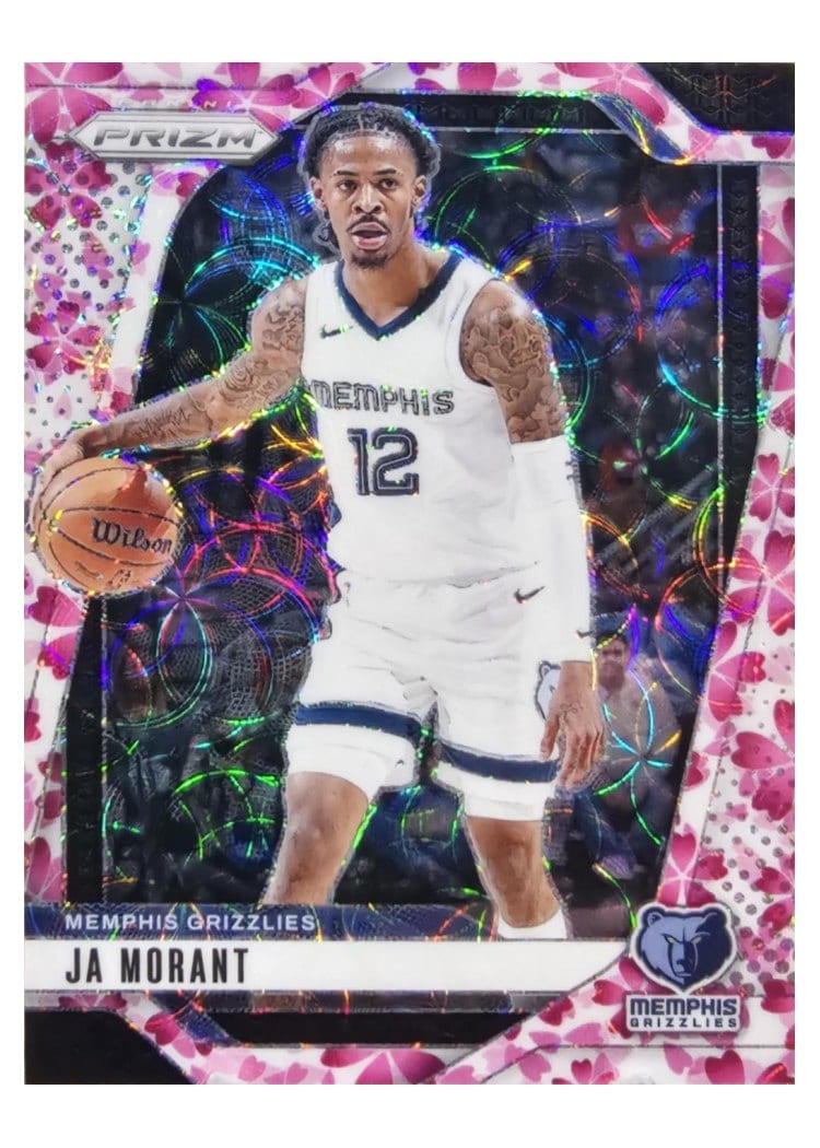 2024-25 Panini Prizm Base Set Ja Morant #64 card