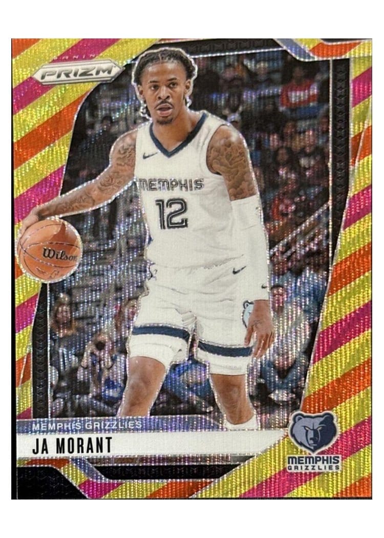 2024-25 Panini Prizm Base Set Ja Morant #64 card