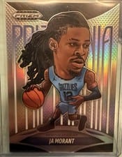 2024-25 Panini Prizm Black Prizmania Ja Morant #7 card