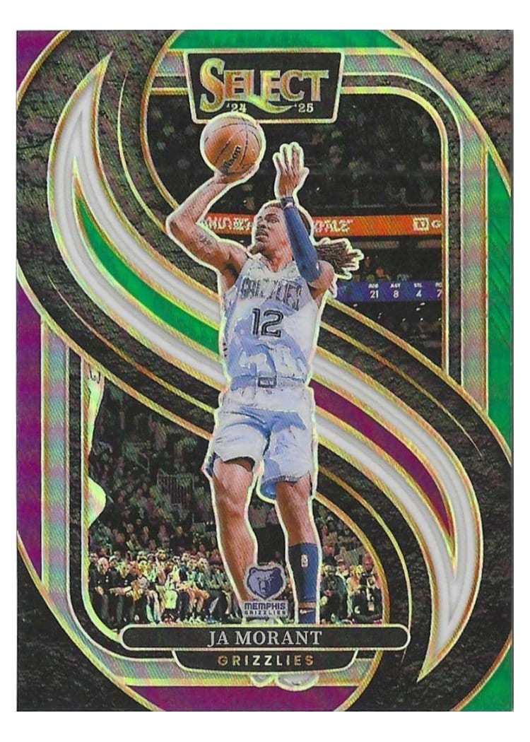 2024-25 Panini Select Base Set Ja Morant #107 card