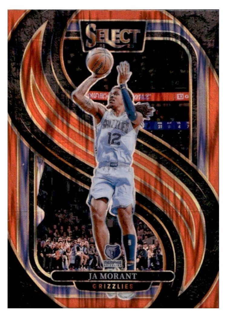 2024-25 Panini Select Base Set Ja Morant #107 card