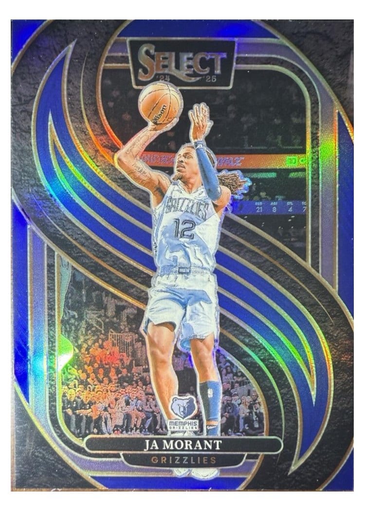 2024-25 Panini Select Base Set Ja Morant #107 card