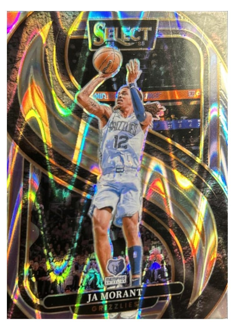 2024-25 Panini Select Base Set Ja Morant #107 card