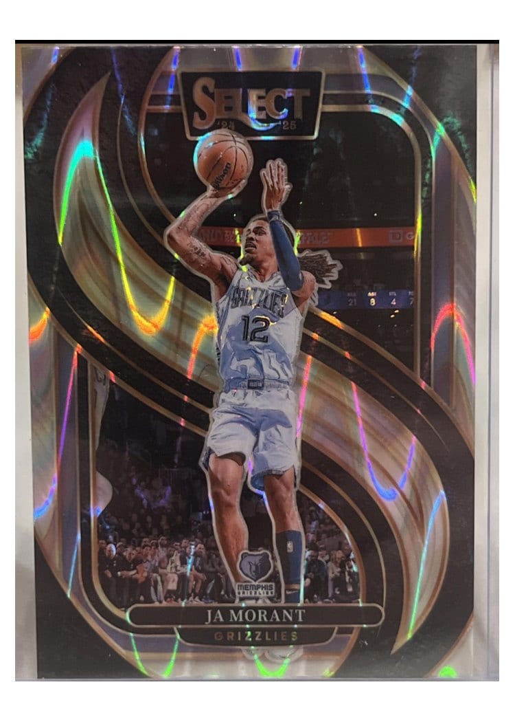 2024-25 Panini Select Base Set Ja Morant #107 card
