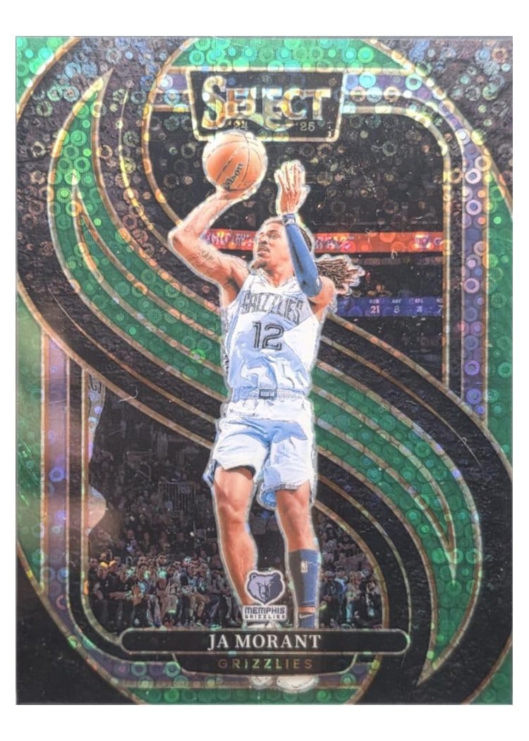 2024-25 Panini Select Base Set Ja Morant #107 card