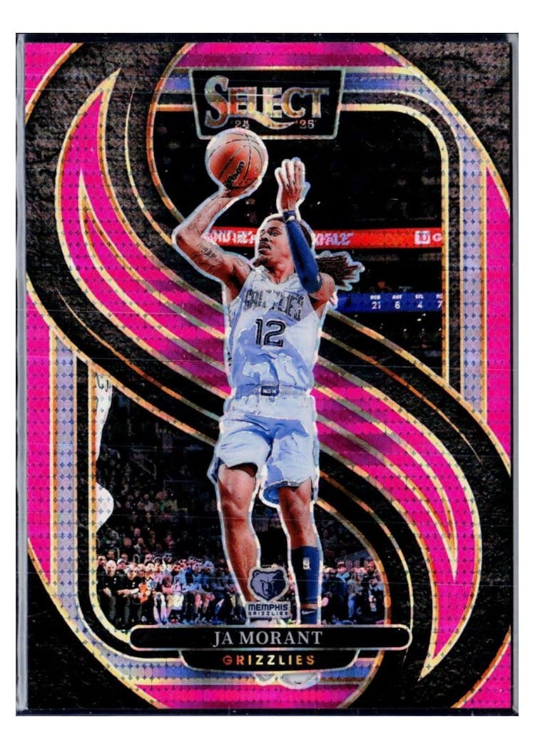 2024-25 Panini Select Base Set Ja Morant #107 card
