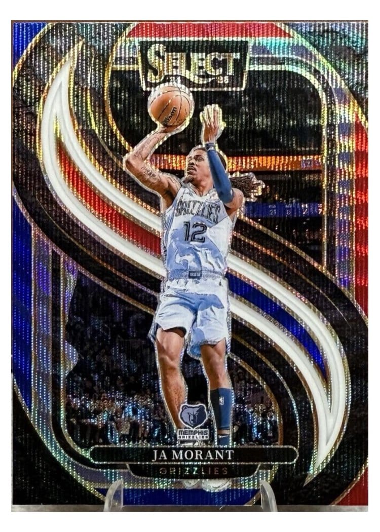 2024-25 Panini Select Base Set Ja Morant #107 card