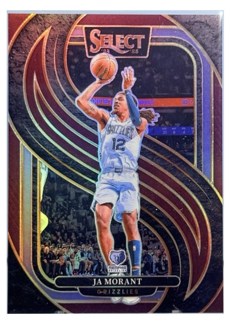 2024-25 Panini Select Base Set Ja Morant #107 card