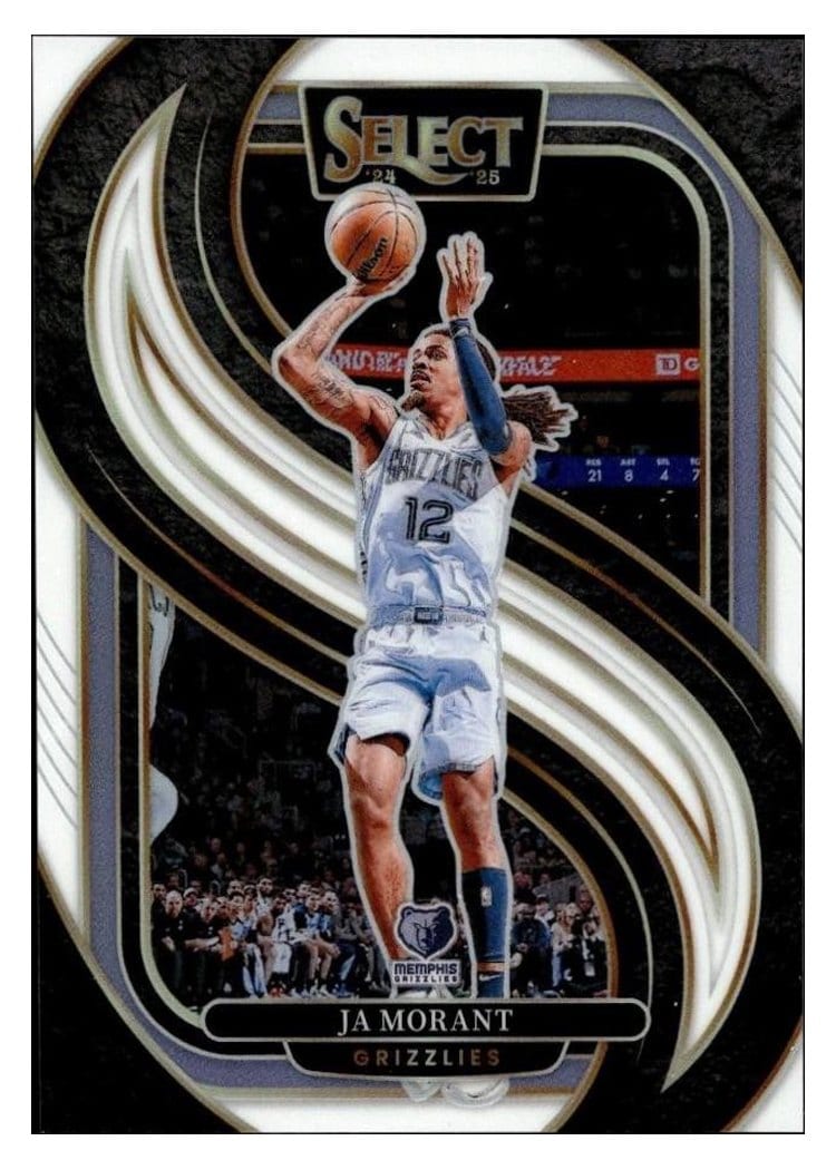 2024-25 Panini Select Base Set Ja Morant #107 card