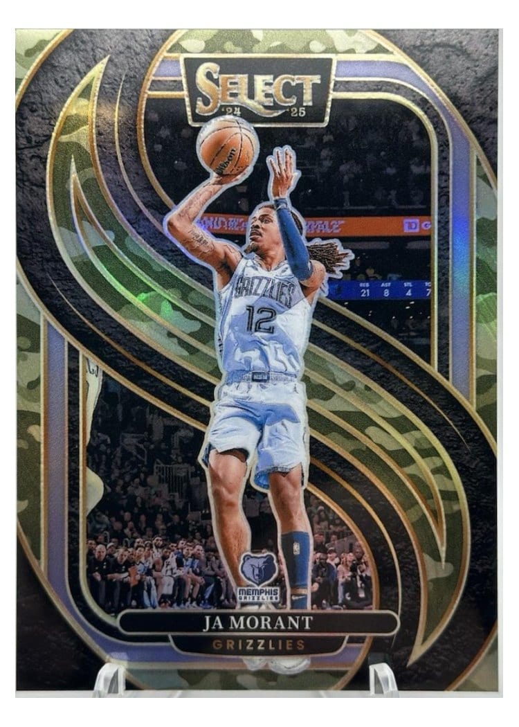 2024-25 Panini Select Base Set Ja Morant #107 card