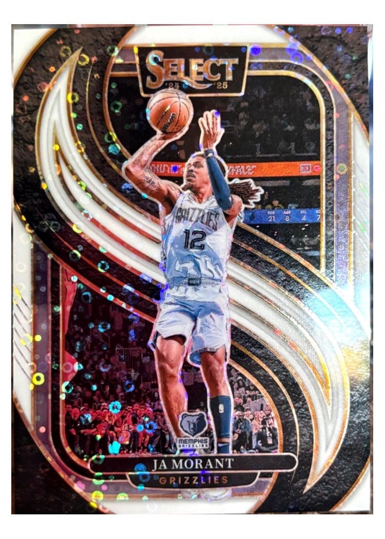 2024-25 Panini Select Base Set Ja Morant #107 card