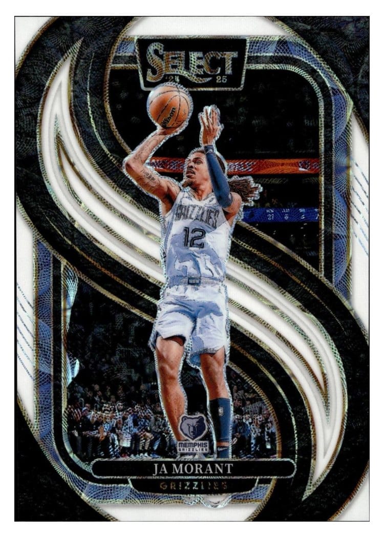 2024-25 Panini Select Base Set Ja Morant #107 card