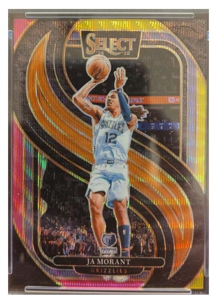 2024-25 Panini Select Base Set Ja Morant #107 card