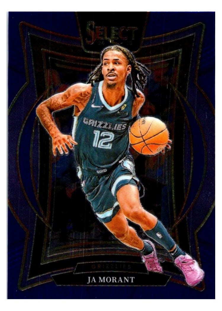 2024-25 Panini Select Base Set Ja Morant #60 card