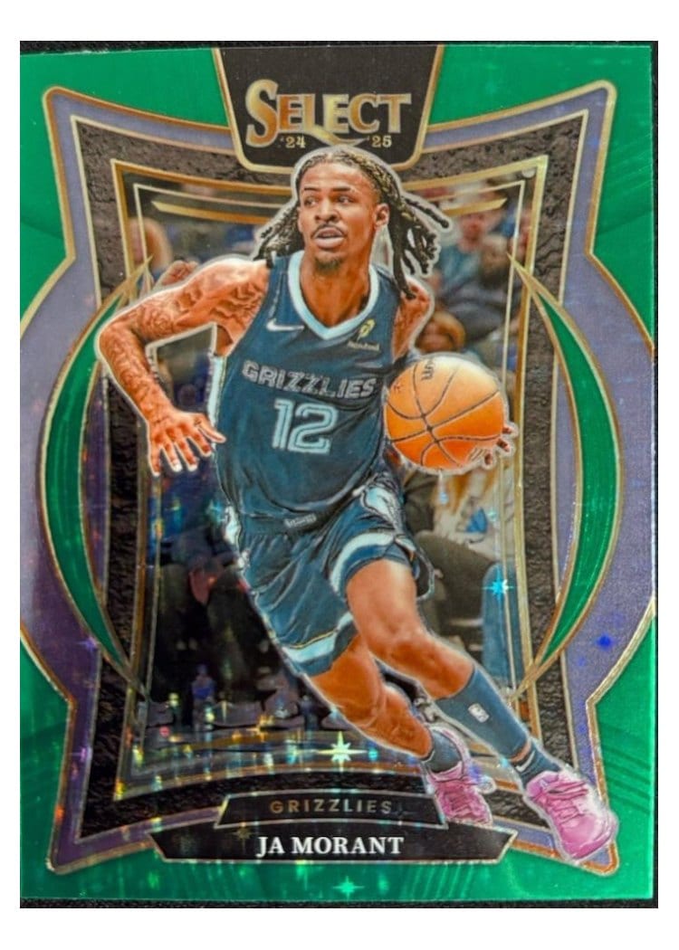 2024-25 Panini Select Base Set Ja Morant #60 card