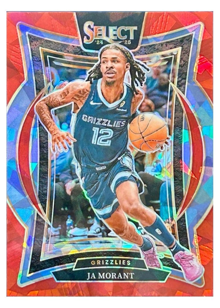 2024-25 Panini Select Base Set Ja Morant #60 card