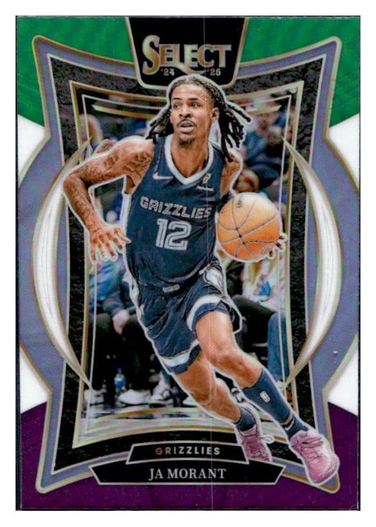 2024-25 Panini Select Base Set Ja Morant #60 card