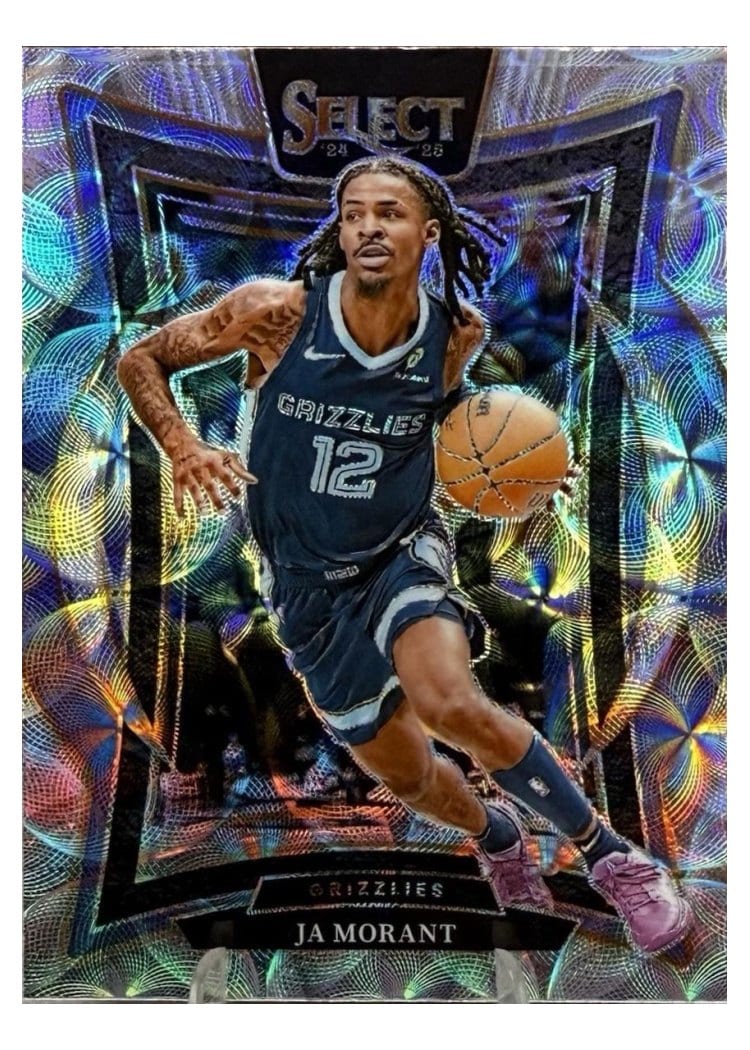 2024-25 Panini Select Base Set Ja Morant #60 card