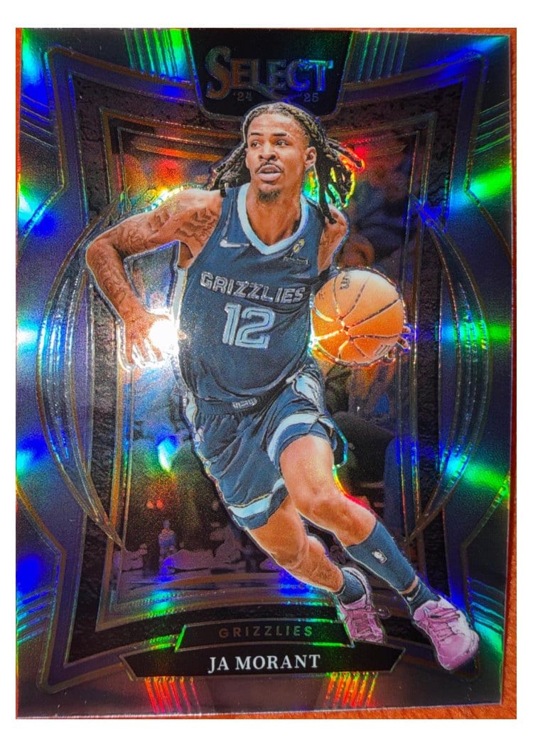 2024-25 Panini Select Base Set Ja Morant #60 card