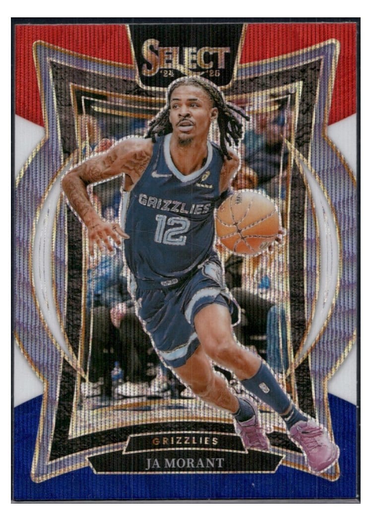 2024-25 Panini Select Base Set Ja Morant #60 card