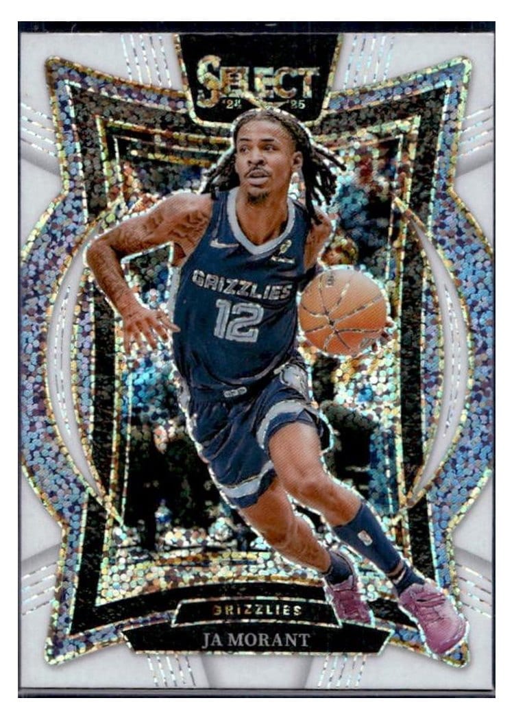 2024-25 Panini Select Base Set Ja Morant #60 card