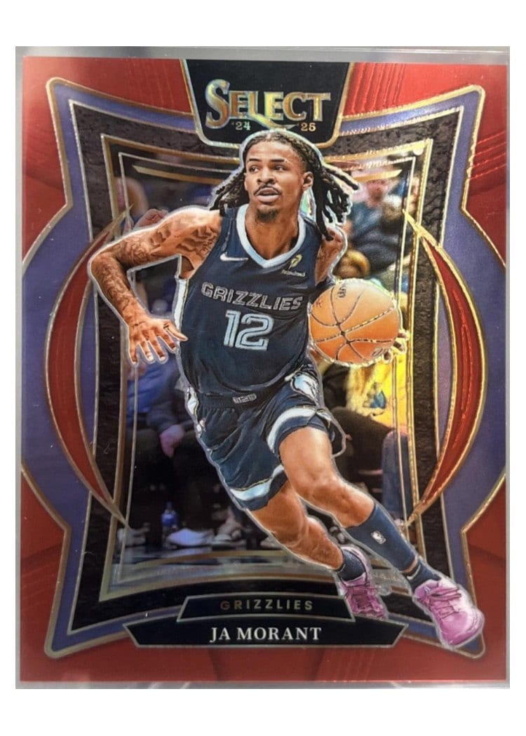 2024-25 Panini Select Base Set Ja Morant #60 card