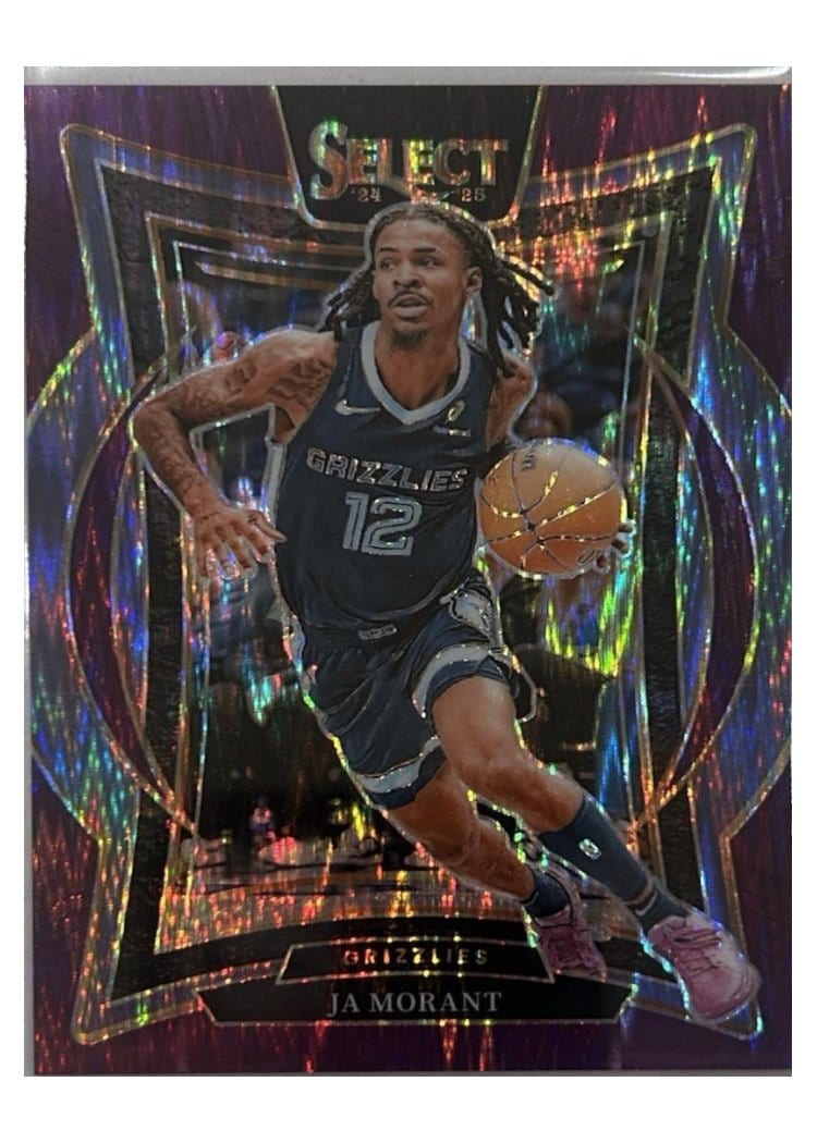 2024-25 Panini Select Base Set Ja Morant #60 card