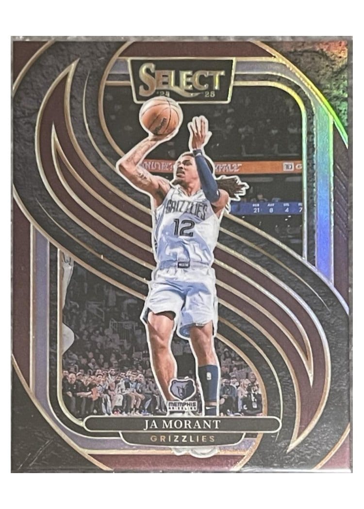 2024-25 Panini Select Base Set Ja Morant #60 card
