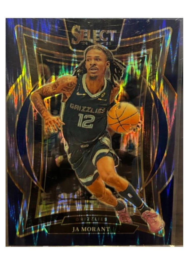 2024-25 Panini Select Base Set Ja Morant #60 card