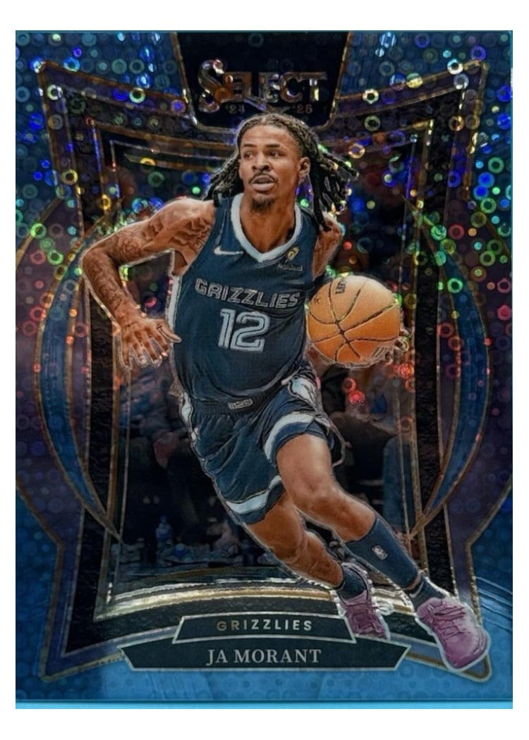 2024-25 Panini Select Base Set Ja Morant #60 card