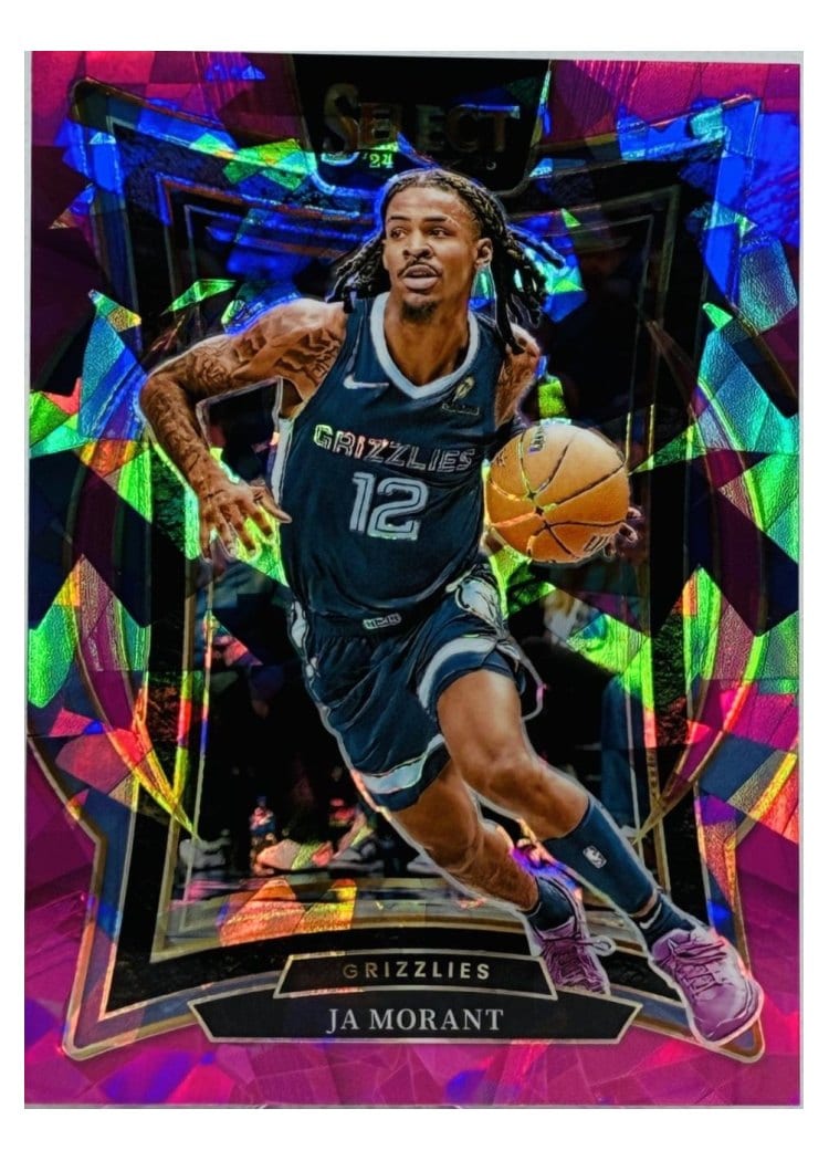 2024-25 Panini Select Base Set Ja Morant #60 card