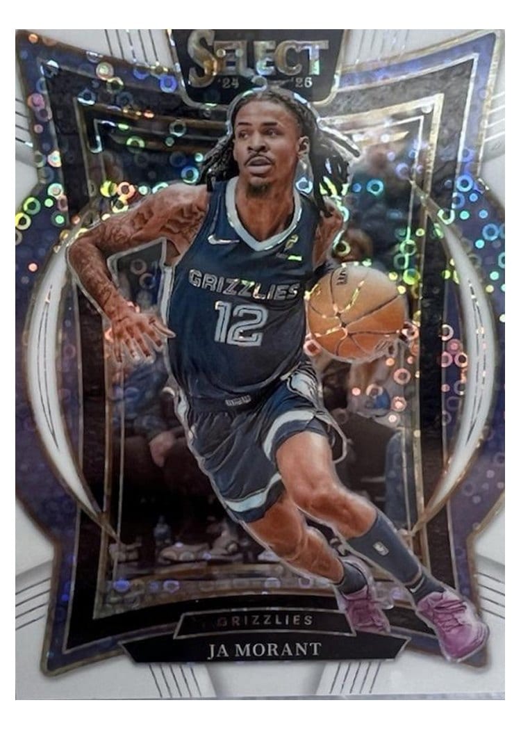 2024-25 Panini Select Base Set Ja Morant #60 card