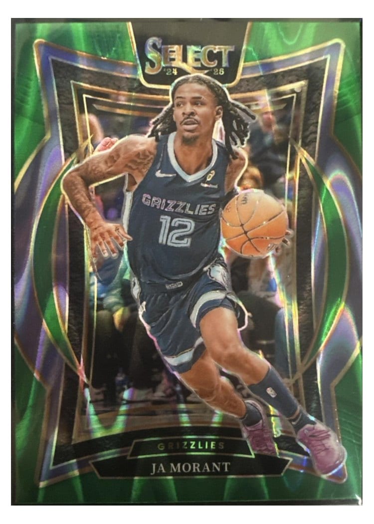 2024-25 Panini Select Base Set Ja Morant #60 card