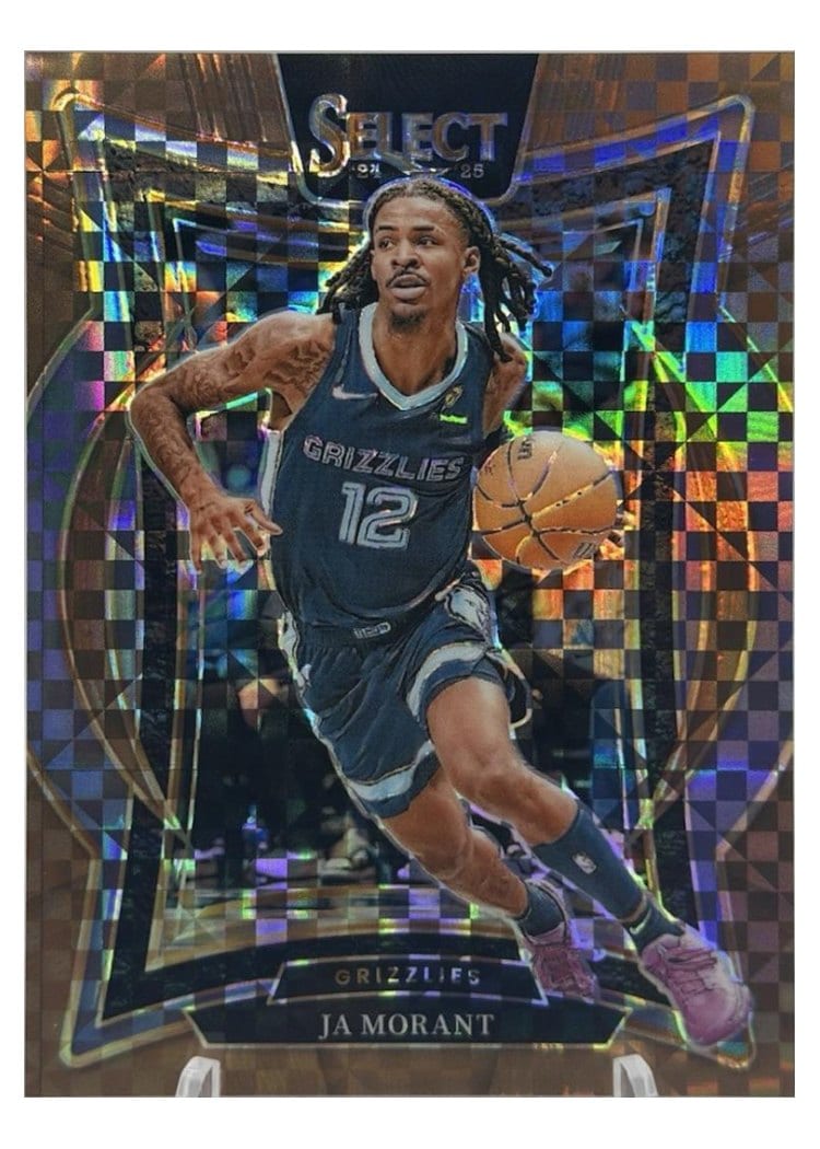 2024-25 Panini Select Base Set Ja Morant #60 card