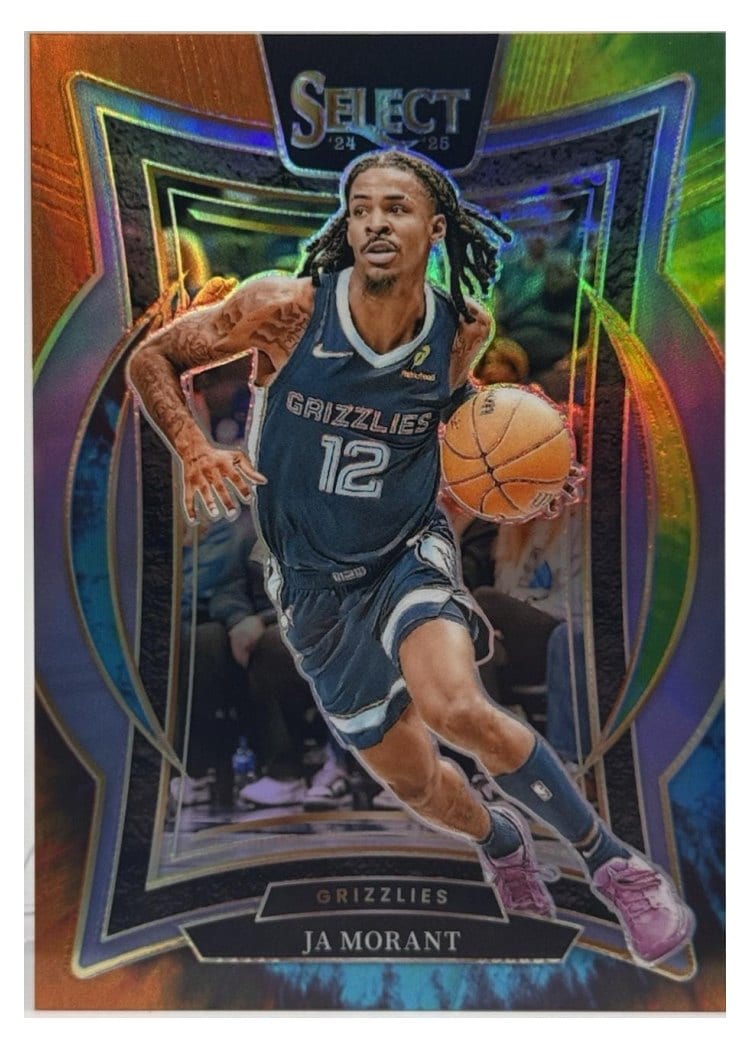 2024-25 Panini Select Base Set Ja Morant #60 card