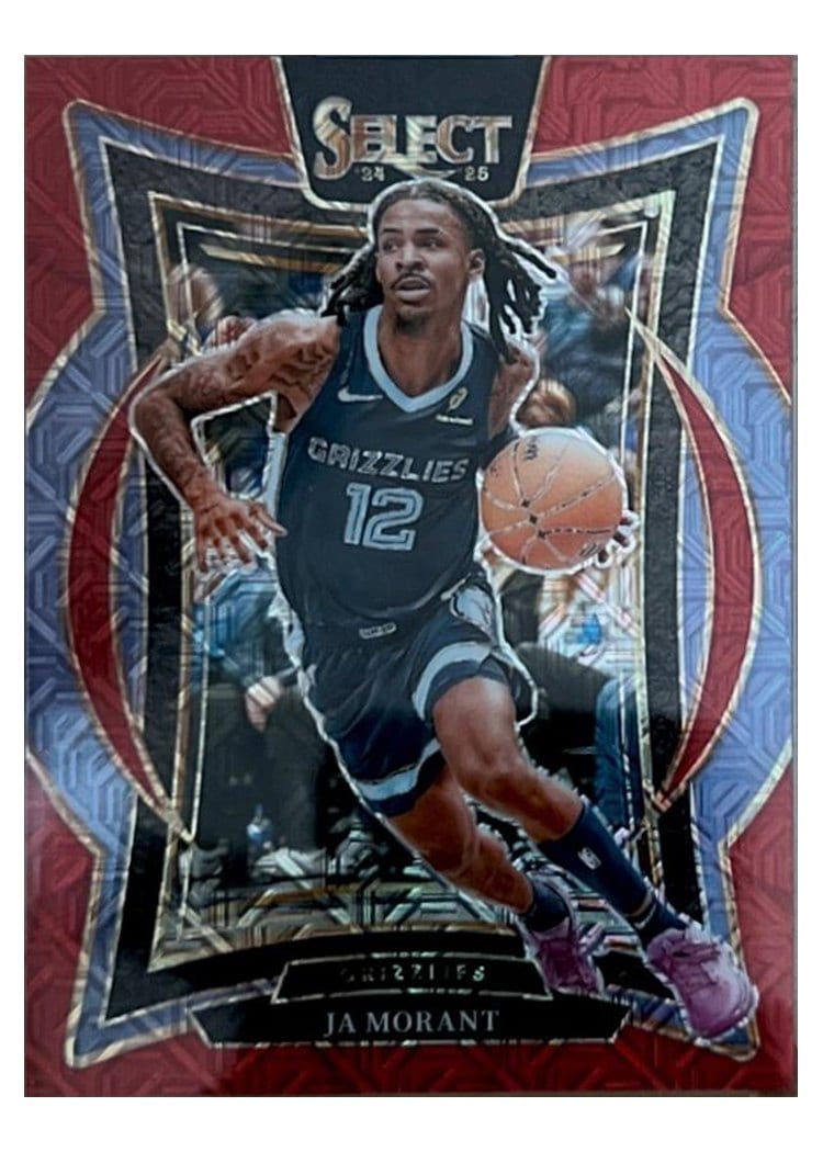 2024-25 Panini Select Base Set Ja Morant #60 card