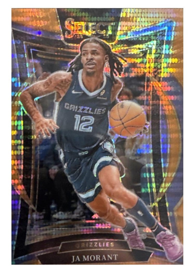 2024-25 Panini Select Base Set Ja Morant #60 card