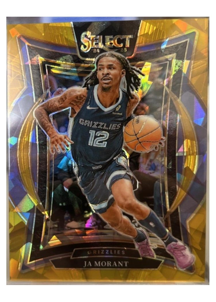 2024-25 Panini Select Base Set Ja Morant #60 card